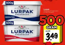 Vomar Voordeelmarkt Lurpak Gezouten of Ongezouten aanbieding
