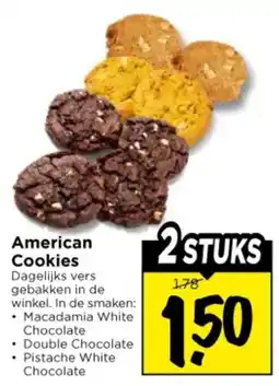Vomar Voordeelmarkt American Cookies aanbieding