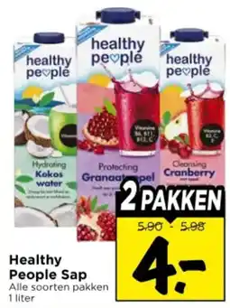 Vomar Voordeelmarkt Healthy People Sap aanbieding