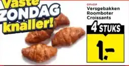 Vomar Voordeelmarkt Versgebakken Roomboter Croissants aanbieding