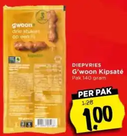 Vomar Voordeelmarkt G'woon Kipsaté aanbieding