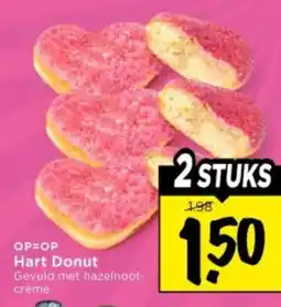 Vomar Voordeelmarkt Hart Donut aanbieding