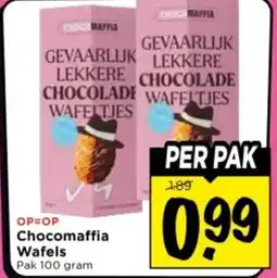 Vomar Voordeelmarkt Chocomaffia Wafels aanbieding