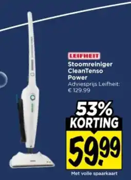 Vomar Voordeelmarkt Leifheit stoomreiniger cleantenso power aanbieding