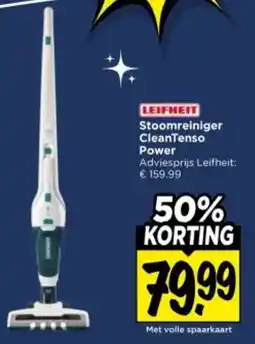 Vomar Voordeelmarkt Leifheit stoomreiniger cleantenso power aanbieding