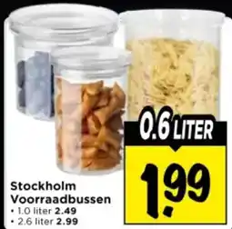 Vomar Voordeelmarkt Stockholm Voorraadbussen aanbieding