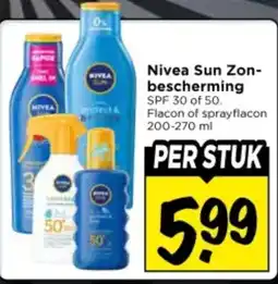 Vomar Voordeelmarkt Nivea Sun Zonbescherming aanbieding