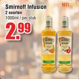 Ter Huurne Holland Markt Smirnoff Infusion aanbieding