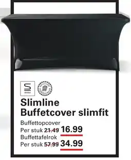 De Kweker Slimline Buffetcover slimfit aanbieding