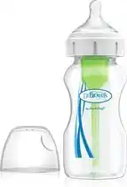 Bol.com Dr. Brown's Options+ Anti-Colic Babyfles - Brede halsfles - 270ml aanbieding