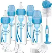 Bol.com Dr. Brown's Options+ Anti-Colic Starterset - Smalle halsfles - Blauw aanbieding