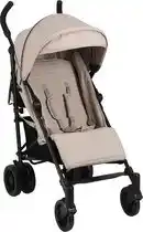 Bol.com Little Dutch Buggy - Vanaf 6 maanden - Verstelbaar - Incl. accessoires - Beige aanbieding