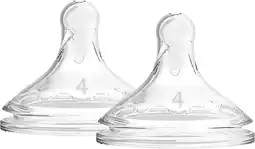 Bol.com Dr. Brown's Options+ Flesspeen - Fase 4 - Brede halsfles - 2 stuks aanbieding