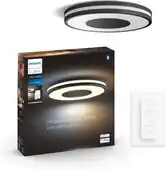 Coolblue Philips Hue Being plafondlamp White Ambiance Zwart aanbieding