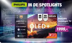 EP Beerepoot PHILIPS Ambilight TV 550LED910 aanbieding