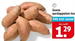 Hoogvliet Zoete aardappelen los aanbieding
