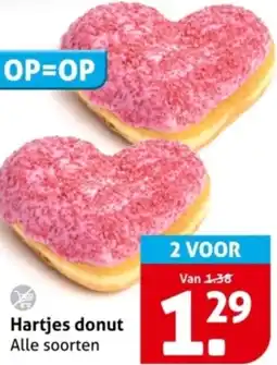 Hoogvliet Hartjes donut aanbieding