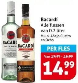 Hoogvliet Bacardí aanbieding
