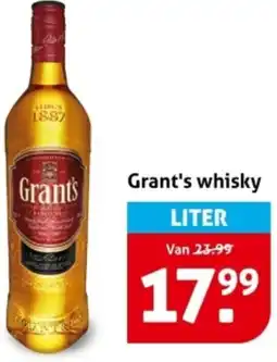 Hoogvliet Grant's whisky aanbieding