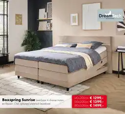 Woonsquare Boxspring Sunrise aanbieding