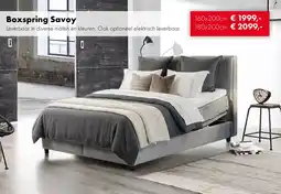 Woonsquare Boxspring Savoy aanbieding