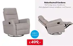 Woonsquare Relaxfauteuil Cardona aanbieding