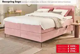 Woonsquare Boxspring Saga aanbieding