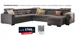 Woonsquare Hoekbank Island aanbieding