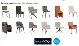 Woonsquare Eetkamerstoelen aanbieding