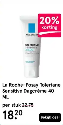 Etos La Roche-Posay Toleriane Sensitive Dagcrème aanbieding