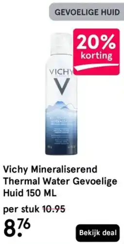 Etos Vichy Mineraliserend Thermal Water Gevoelige Huid aanbieding