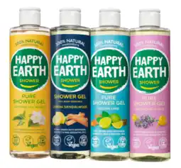 De Online Drogist Happy Earth Natural Shower Gel Combi Pack aanbieding