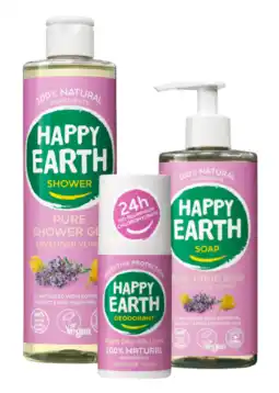 De Online Drogist Happy Earth Lavender Ylang Combi Pack aanbieding