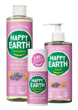 De Online Drogist Happy Earth Lavender Ylang Combi Pack aanbieding