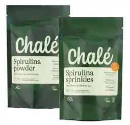 De Online Drogist Chalé Spirulina - Powder en Sprinkles aanbieding