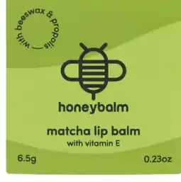 De Online Drogist Honeybalm Matcha Lip Balm 6.5GR aanbieding