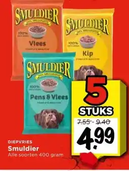 Vomar Voordeelmarkt DIEPVRIES Smuldier aanbieding