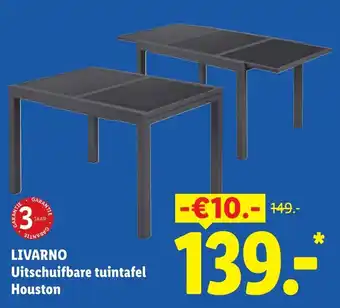 Livarno Uitschuifbare tuintafel Houston