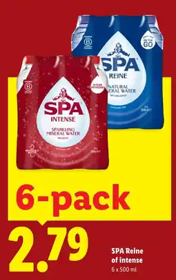 Lidl SPA Reine of intense aanbieding