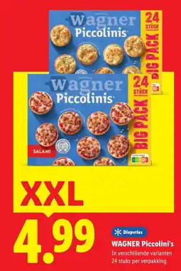 Lidl Wagner Piccolinis aanbieding