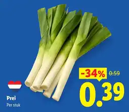 Lidl Prei aanbieding