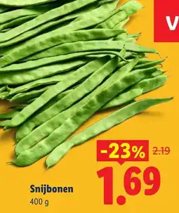 Lidl Snijbonen aanbieding