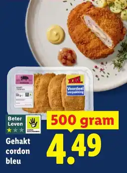Lidl Gehakt cordon bleu aanbieding