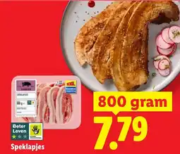 Lidl Speklapjes aanbieding