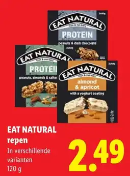 Lidl Eat natural repen aanbieding