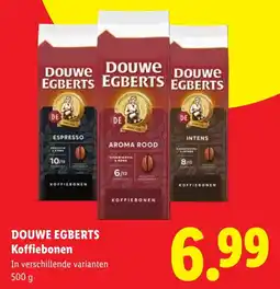 Lidl Douwe egberts Koffiebonen aanbieding