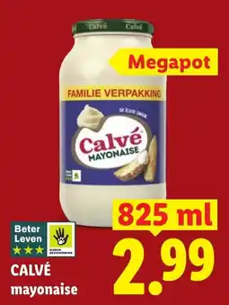 Lidl Calvé mayonaise aanbieding