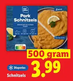 Lidl Schnitzels aanbieding