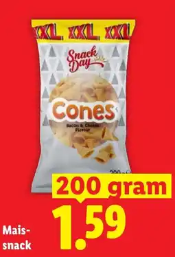 Lidl Mais snack aanbieding