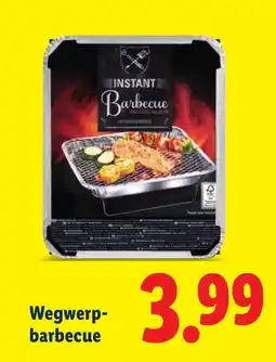 Lidl Wegwerp barbecue aanbieding
